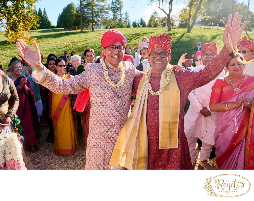 Anjali and Manish’s Romantic Straight-Out-of-Bollywood Wedding on the Lawn at the Boars Head Resort in Charlottesville, Virginia