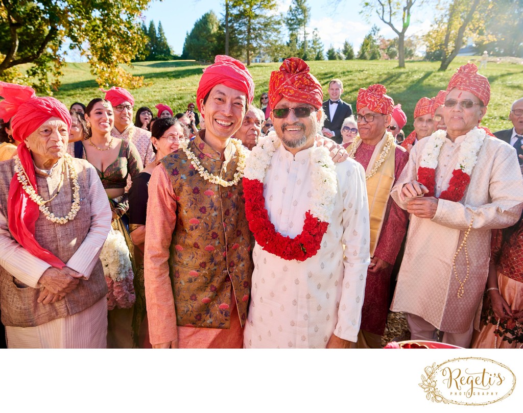 Anjali and Manish’s Romantic Straight-Out-of-Bollywood Wedding on the Lawn at the Boars Head Resort in Charlottesville, Virginia