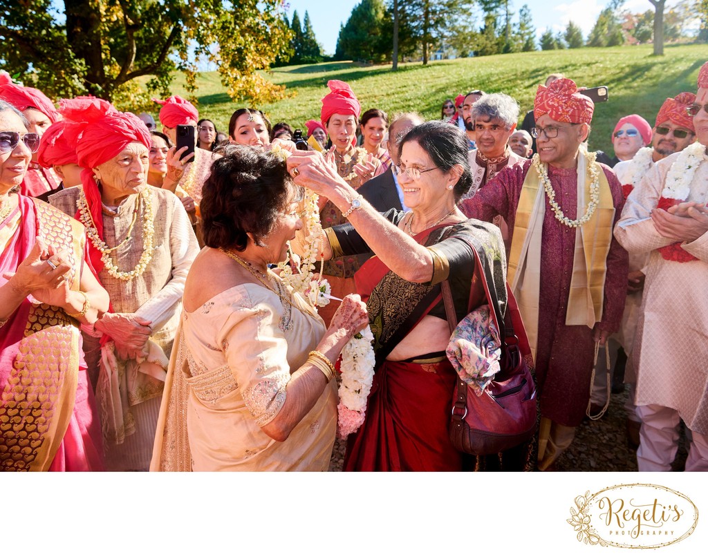 Anjali and Manish’s Romantic Straight-Out-of-Bollywood Wedding on the Lawn at the Boars Head Resort in Charlottesville, Virginia