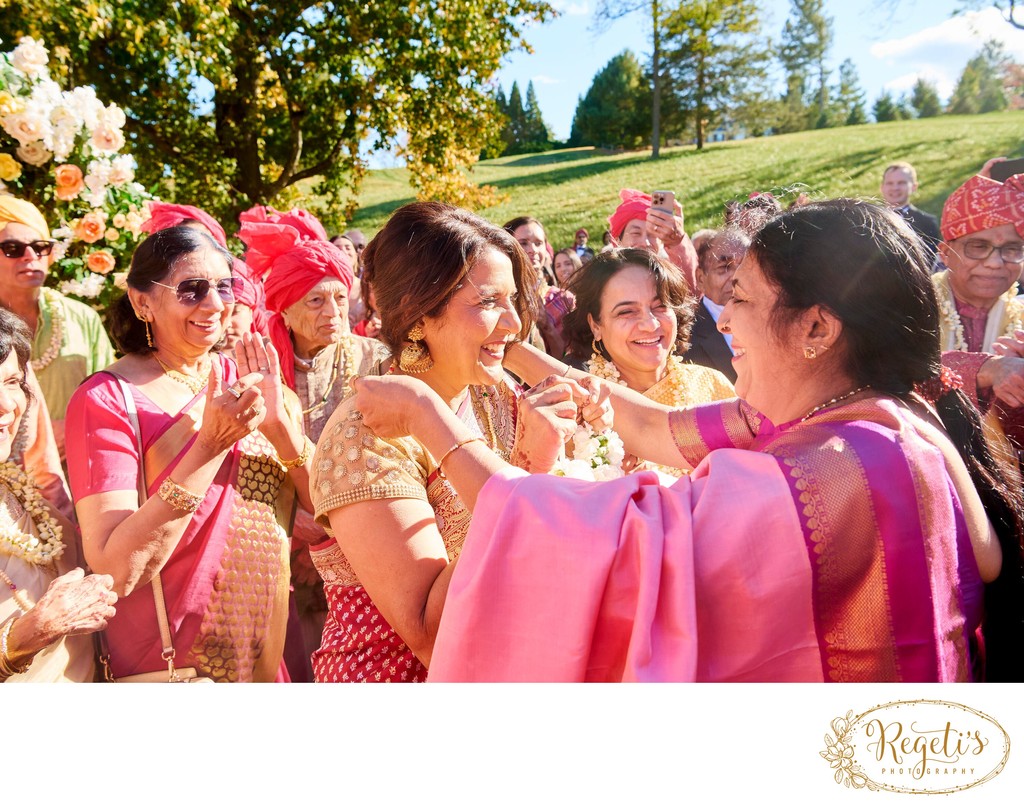 Anjali and Manish’s Romantic Straight-Out-of-Bollywood Wedding on the Lawn at the Boars Head Resort in Charlottesville, Virginia