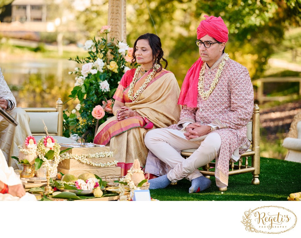 Anjali and Manish’s Romantic Straight-Out-of-Bollywood Wedding on the Lawn at the Boars Head Resort in Charlottesville, Virginia