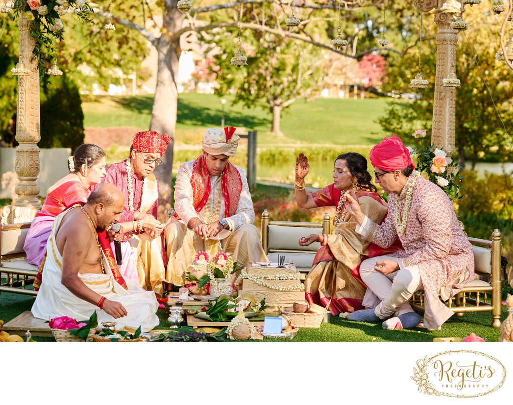 Anjali and Manish’s Romantic Straight-Out-of-Bollywood Wedding on the Lawn at the Boars Head Resort in Charlottesville, Virginia