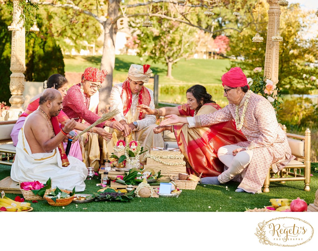 Anjali and Manish’s Romantic Straight-Out-of-Bollywood Wedding on the Lawn at the Boars Head Resort in Charlottesville, Virginia