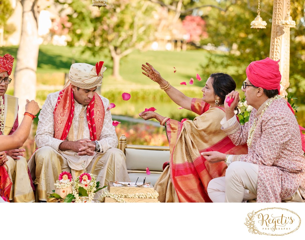 Anjali and Manish’s Romantic Straight-Out-of-Bollywood Wedding on the Lawn at the Boars Head Resort in Charlottesville, Virginia