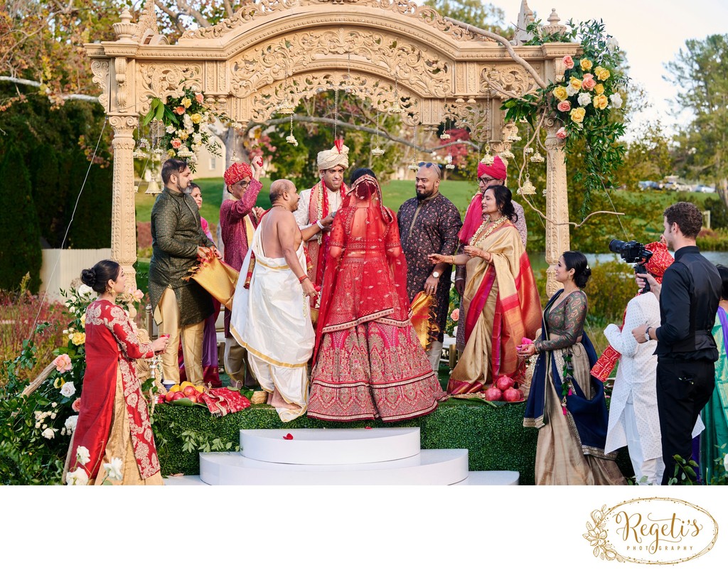 Anjali and Manish’s Romantic Straight-Out-of-Bollywood Wedding on the Lawn at the Boars Head Resort in Charlottesville, Virginia