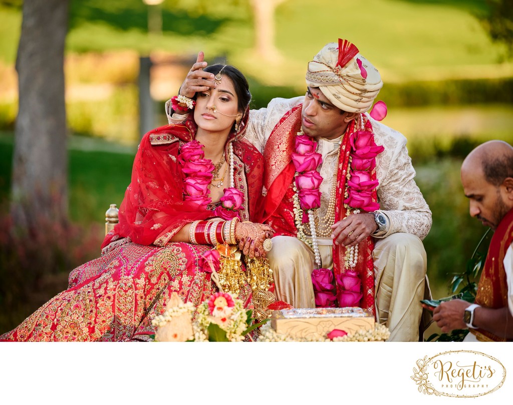 Anjali and Manish’s Romantic Straight-Out-of-Bollywood Wedding on the Lawn at the Boars Head Resort in Charlottesville, Virginia