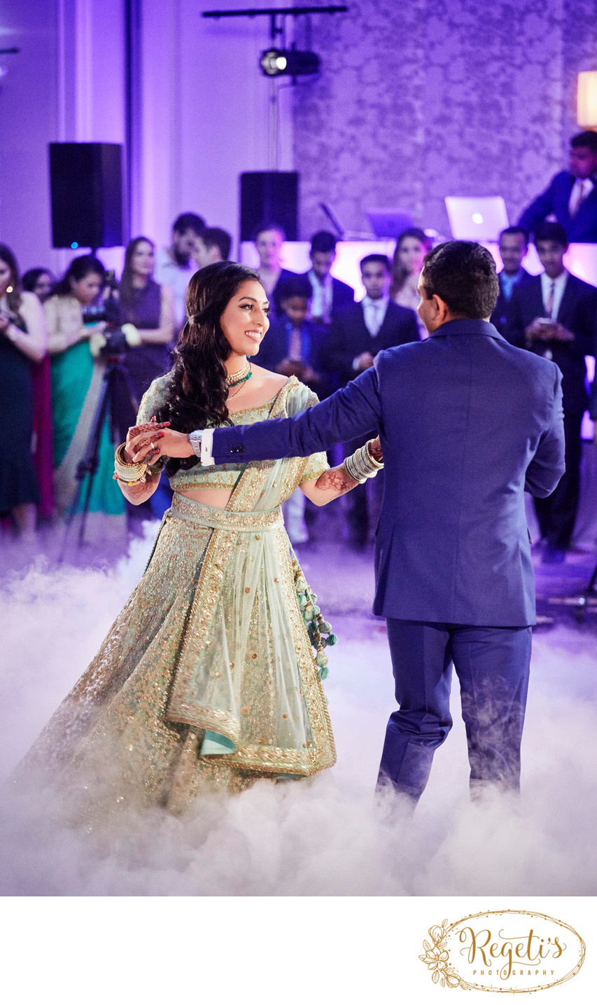 South Asian Indian Wedding Reception, Ritz Carlton