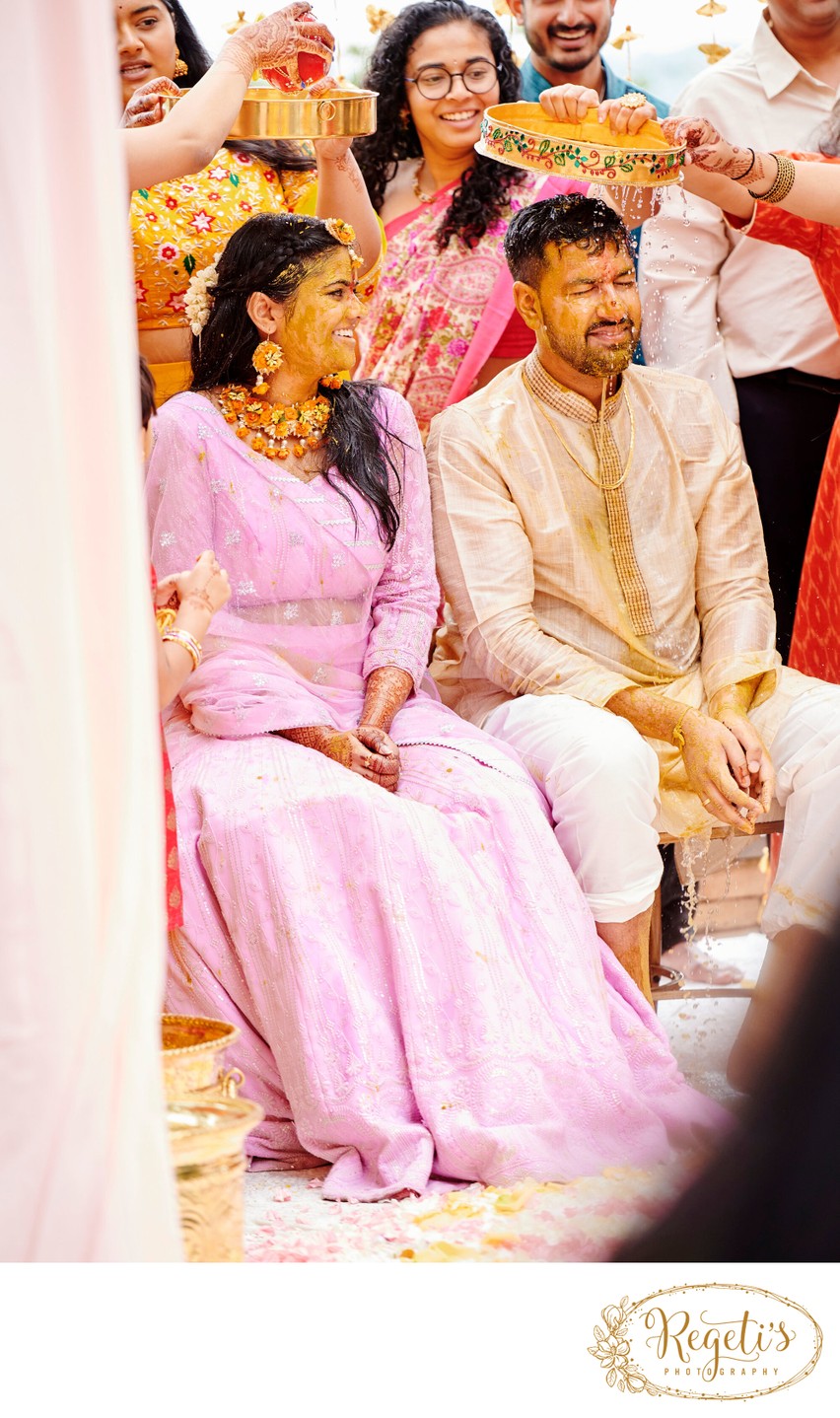 Jahnnavi and Sameer’s Haldi Ceremony at Lansdowne Resort and Spa