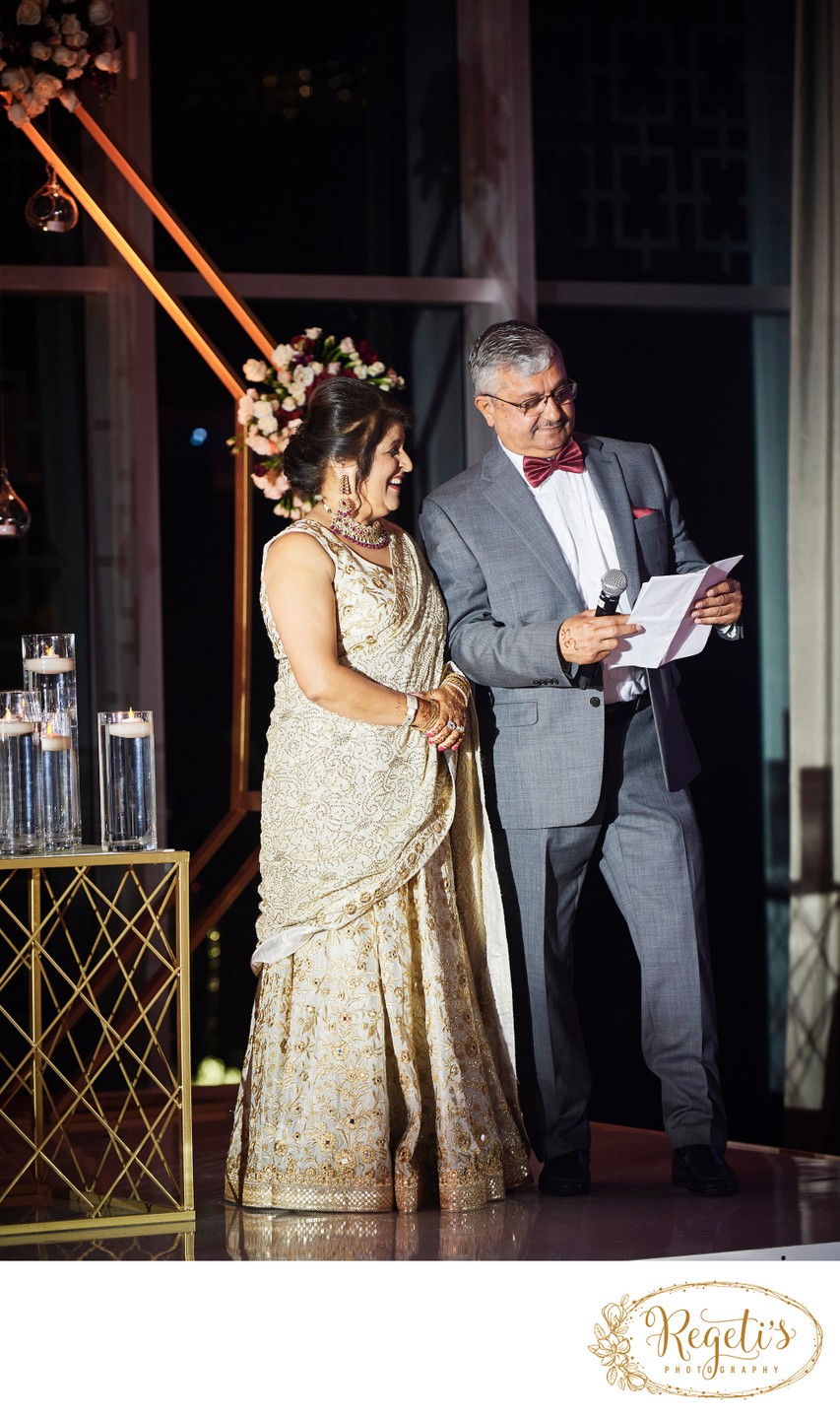 Anuj and Shruthi’s Destination Wedding Reception