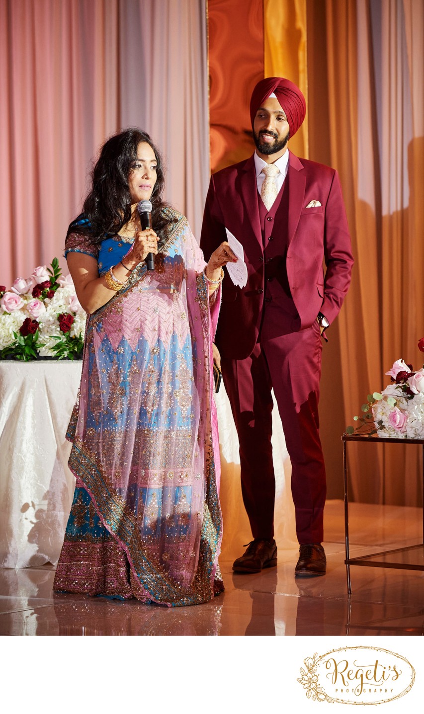 Amit and Lali’s Indian Wedding Reception in Fort Lauderdale, Florida
