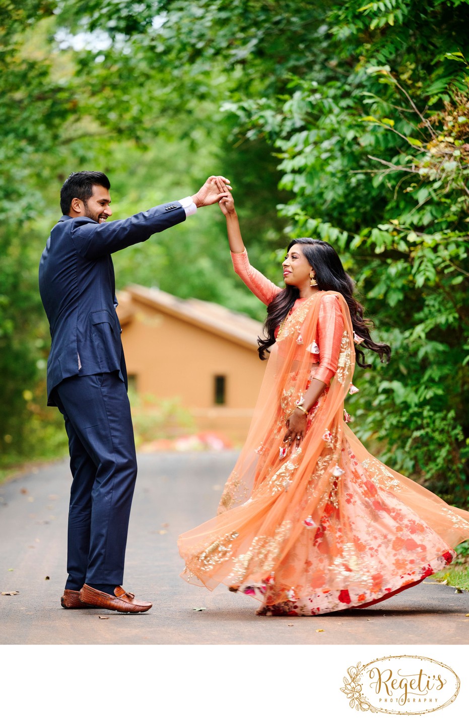 Anjali and Chris - Stunning Engagement Photos - Crockett Park.
