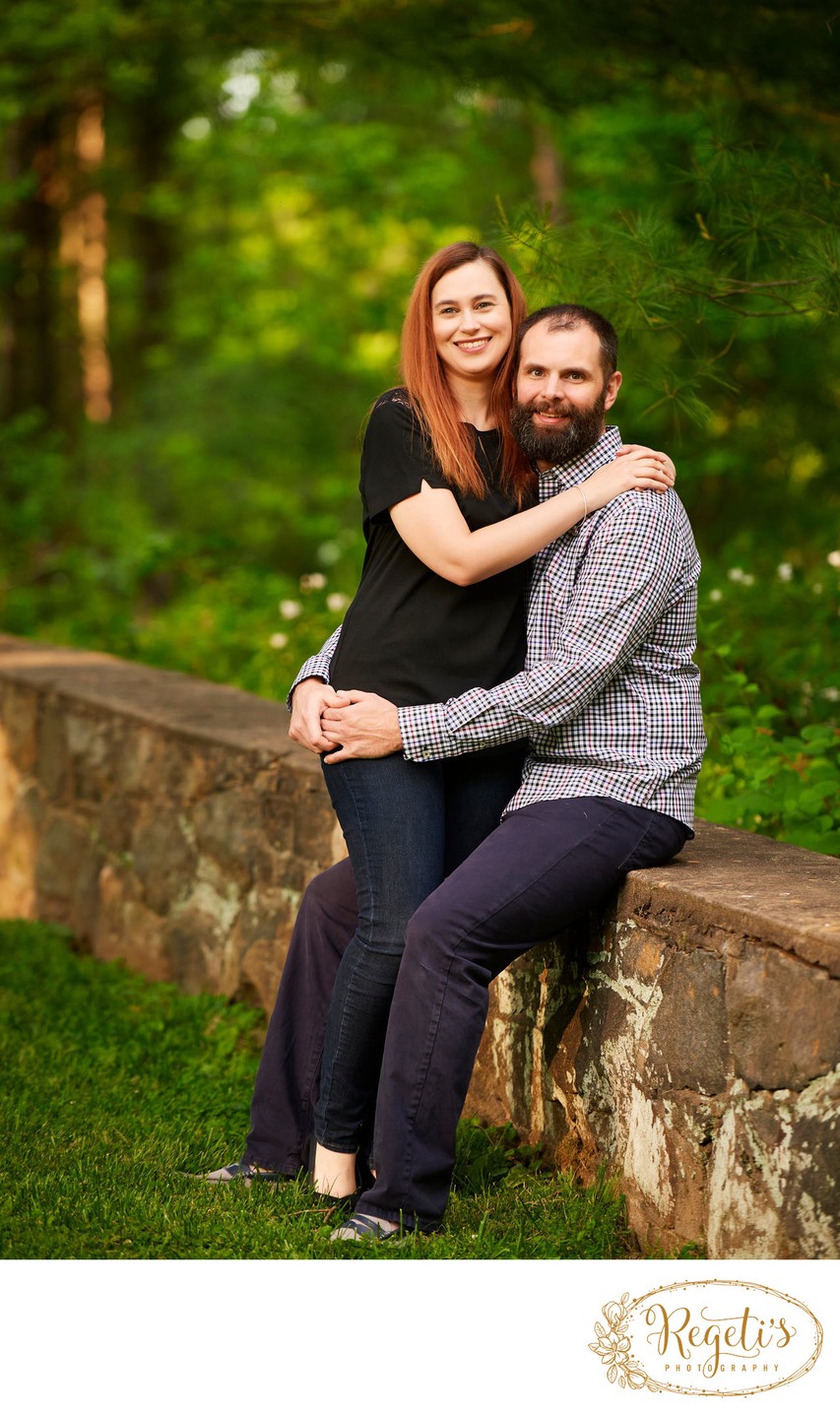 Amanda and Sean - Engagement Session - Rust Manor House