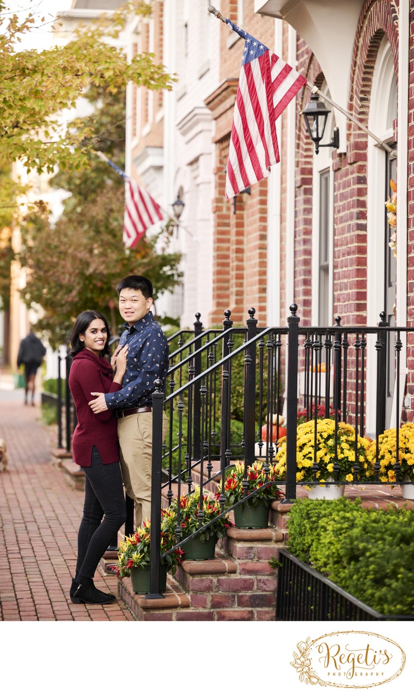 Anjali and Eric - Engagement Session in Alexandria, Virginia
