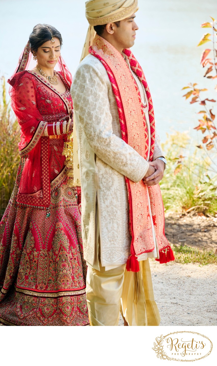 Anjali and Manish’s Romantic Straight-Out-of-Bollywood Wedding on the Lawn at the Boars Head Resort in Charlottesville, Virginia