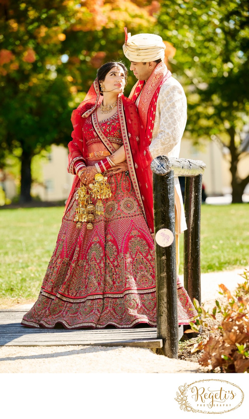 Anjali and Manish’s Romantic Straight-Out-of-Bollywood Wedding on the Lawn at the Boars Head Resort in Charlottesville, Virginia