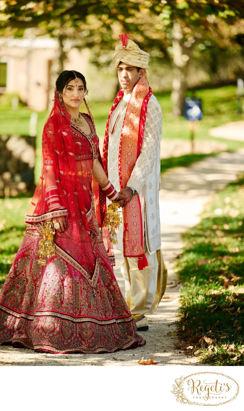 Anjali and Manish’s Romantic Straight-Out-of-Bollywood Wedding on the Lawn at the Boars Head Resort in Charlottesville, Virginia