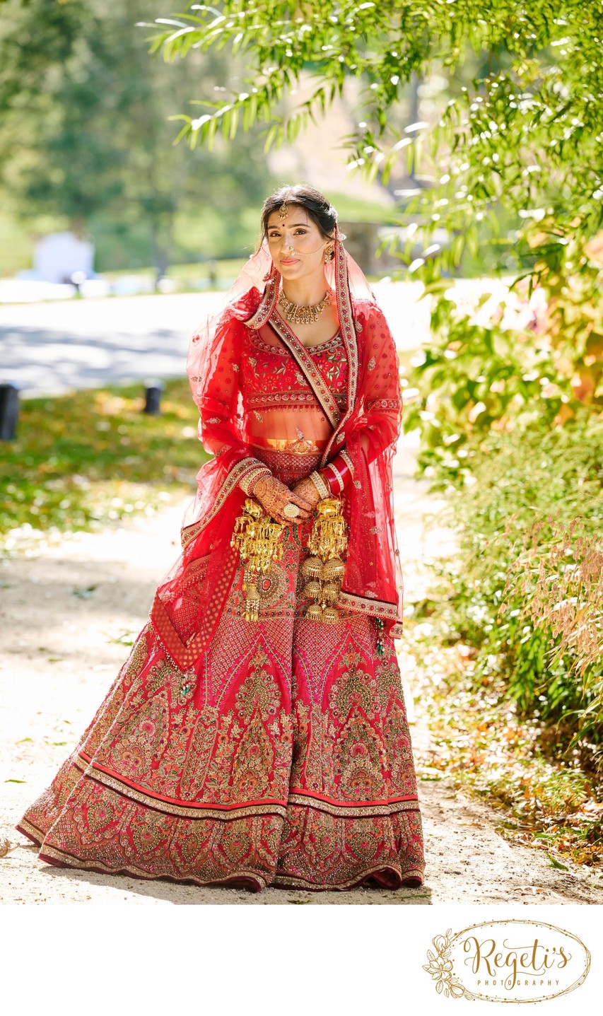 Anjali and Manish’s Romantic Straight-Out-of-Bollywood Wedding on the Lawn at the Boars Head Resort in Charlottesville, Virginia