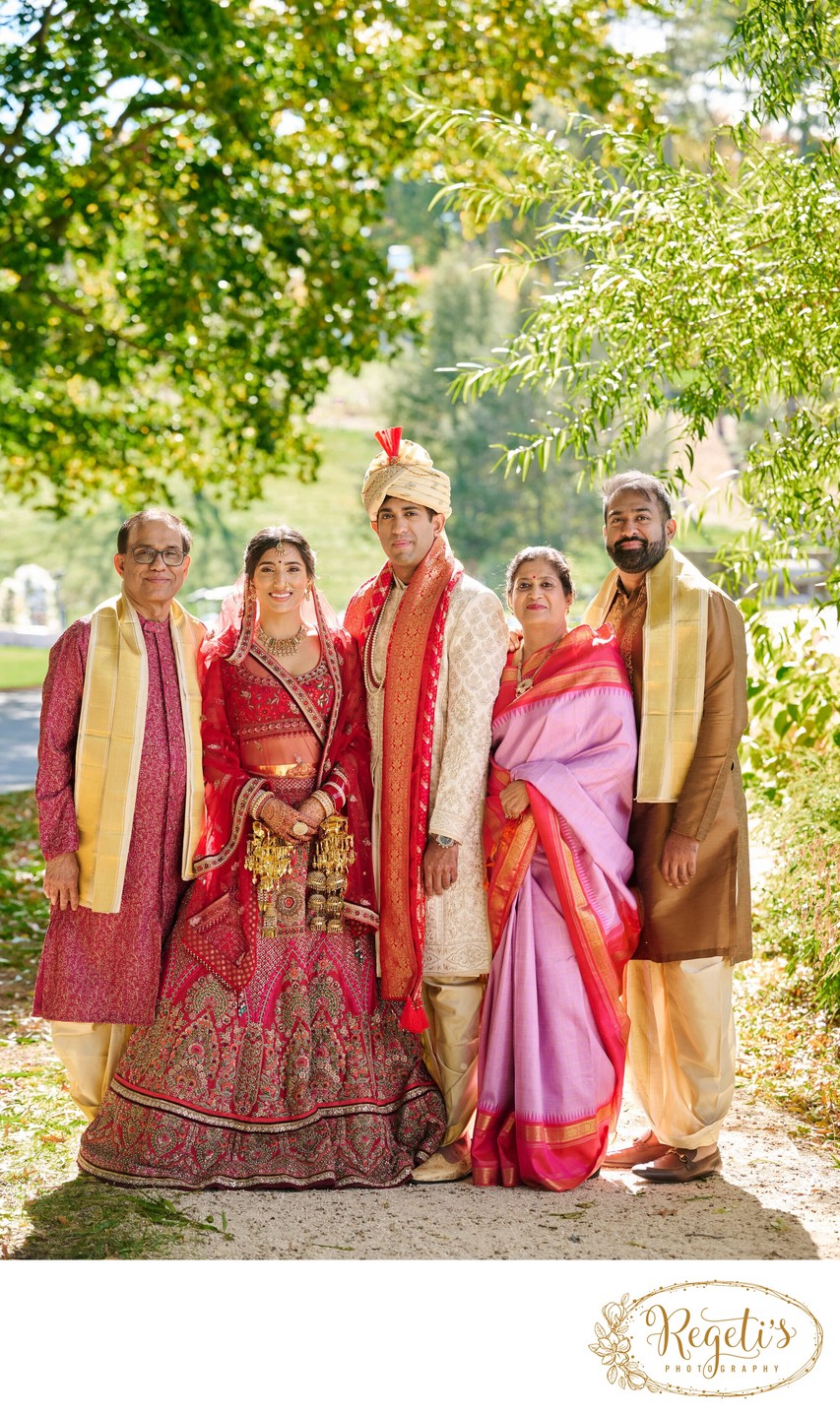 Anjali and Manish’s Romantic Straight-Out-of-Bollywood Wedding on the Lawn at the Boars Head Resort in Charlottesville, Virginia