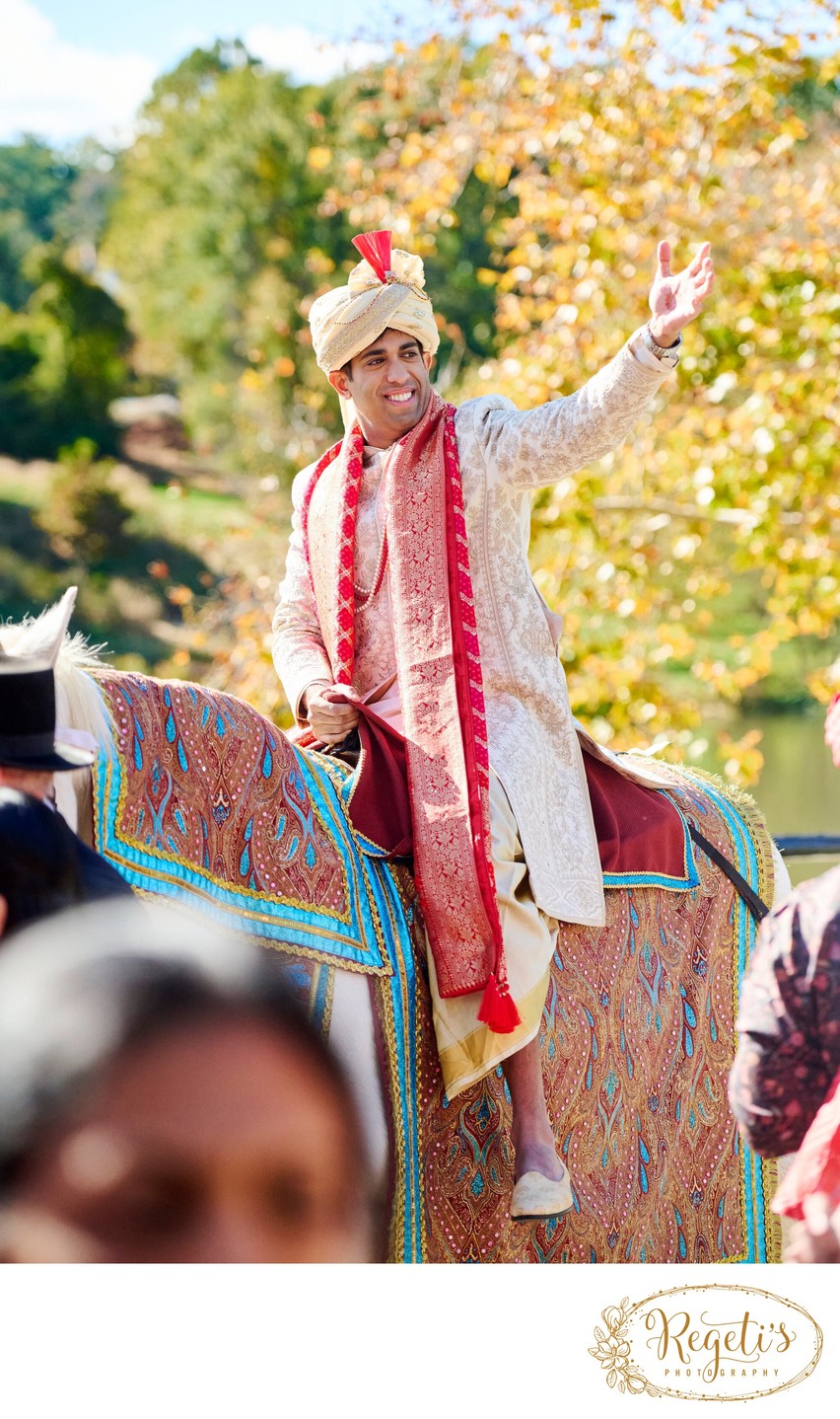 Anjali and Manish’s Romantic Straight-Out-of-Bollywood Wedding on the Lawn at the Boars Head Resort in Charlottesville, Virginia