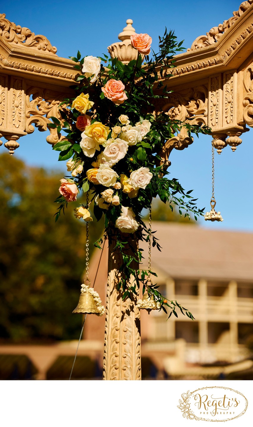 Anjali and Manish’s Romantic Straight-Out-of-Bollywood Wedding on the Lawn at the Boars Head Resort in Charlottesville, Virginia