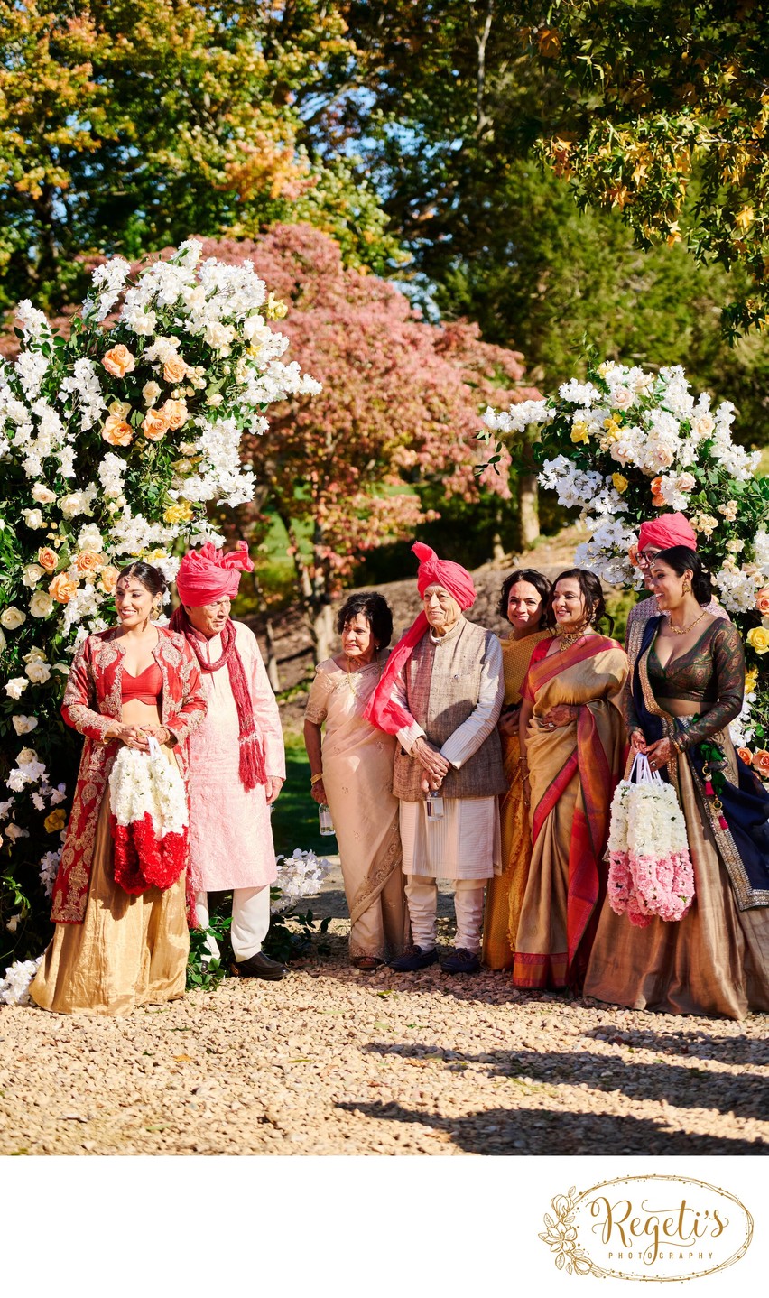 Anjali and Manish’s Romantic Straight-Out-of-Bollywood Wedding on the Lawn at the Boars Head Resort in Charlottesville, Virginia