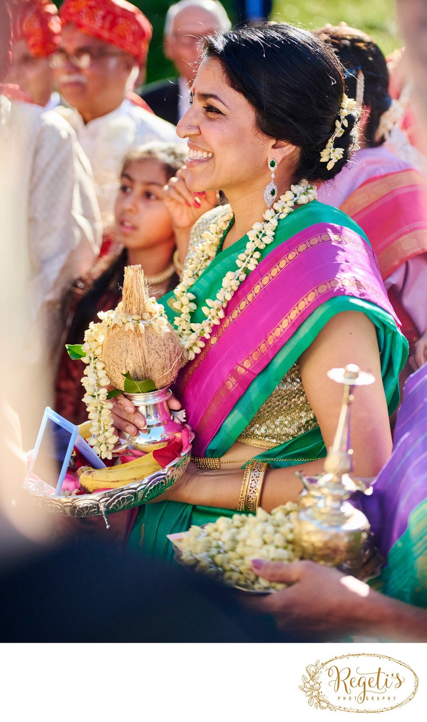 Anjali and Manish’s Romantic Straight-Out-of-Bollywood Wedding on the Lawn at the Boars Head Resort in Charlottesville, Virginia