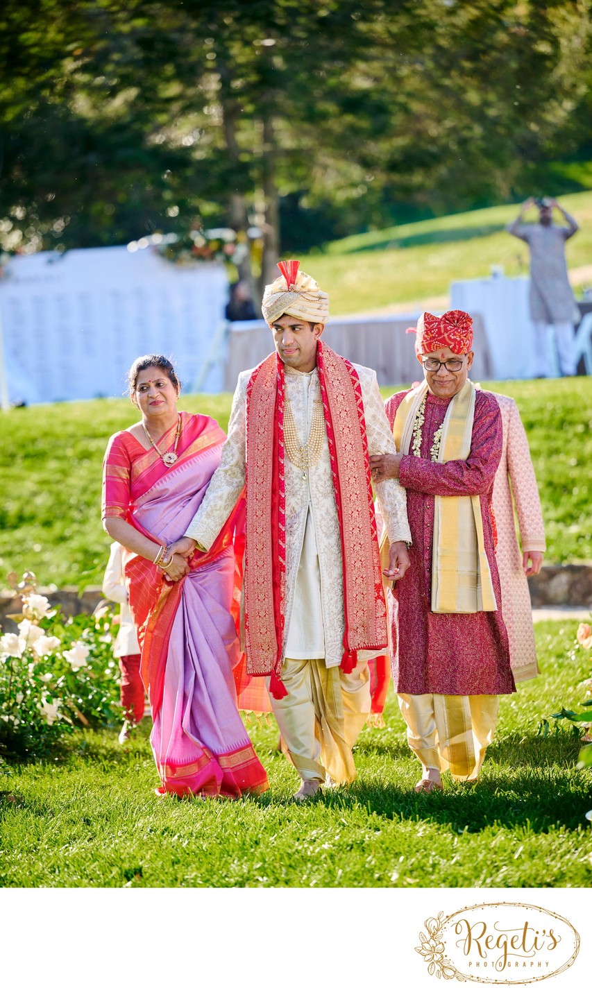 Anjali and Manish’s Romantic Straight-Out-of-Bollywood Wedding on the Lawn at the Boars Head Resort in Charlottesville, Virginia