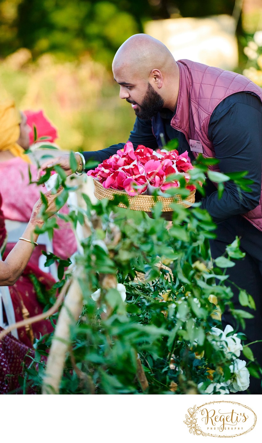 Anjali and Manish’s Romantic Straight-Out-of-Bollywood Wedding on the Lawn at the Boars Head Resort in Charlottesville, Virginia