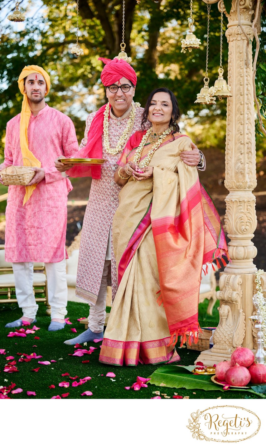 Anjali and Manish’s Romantic Straight-Out-of-Bollywood Wedding on the Lawn at the Boars Head Resort in Charlottesville, Virginia