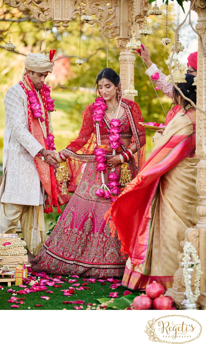 Anjali and Manish’s Romantic Straight-Out-of-Bollywood Wedding on the Lawn at the Boars Head Resort in Charlottesville, Virginia