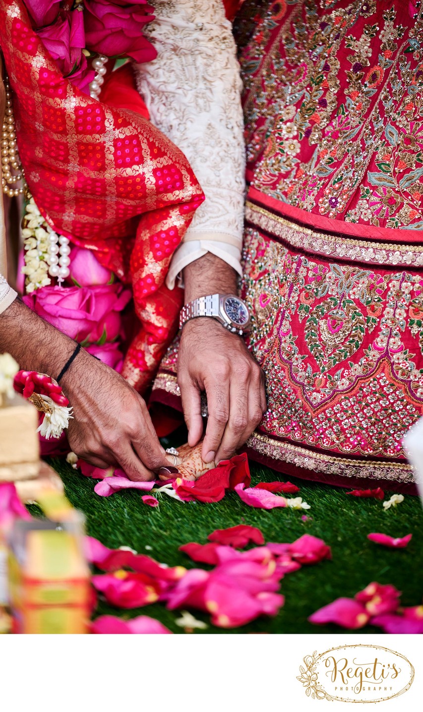 Anjali and Manish’s Romantic Straight-Out-of-Bollywood Wedding on the Lawn at the Boars Head Resort in Charlottesville, Virginia