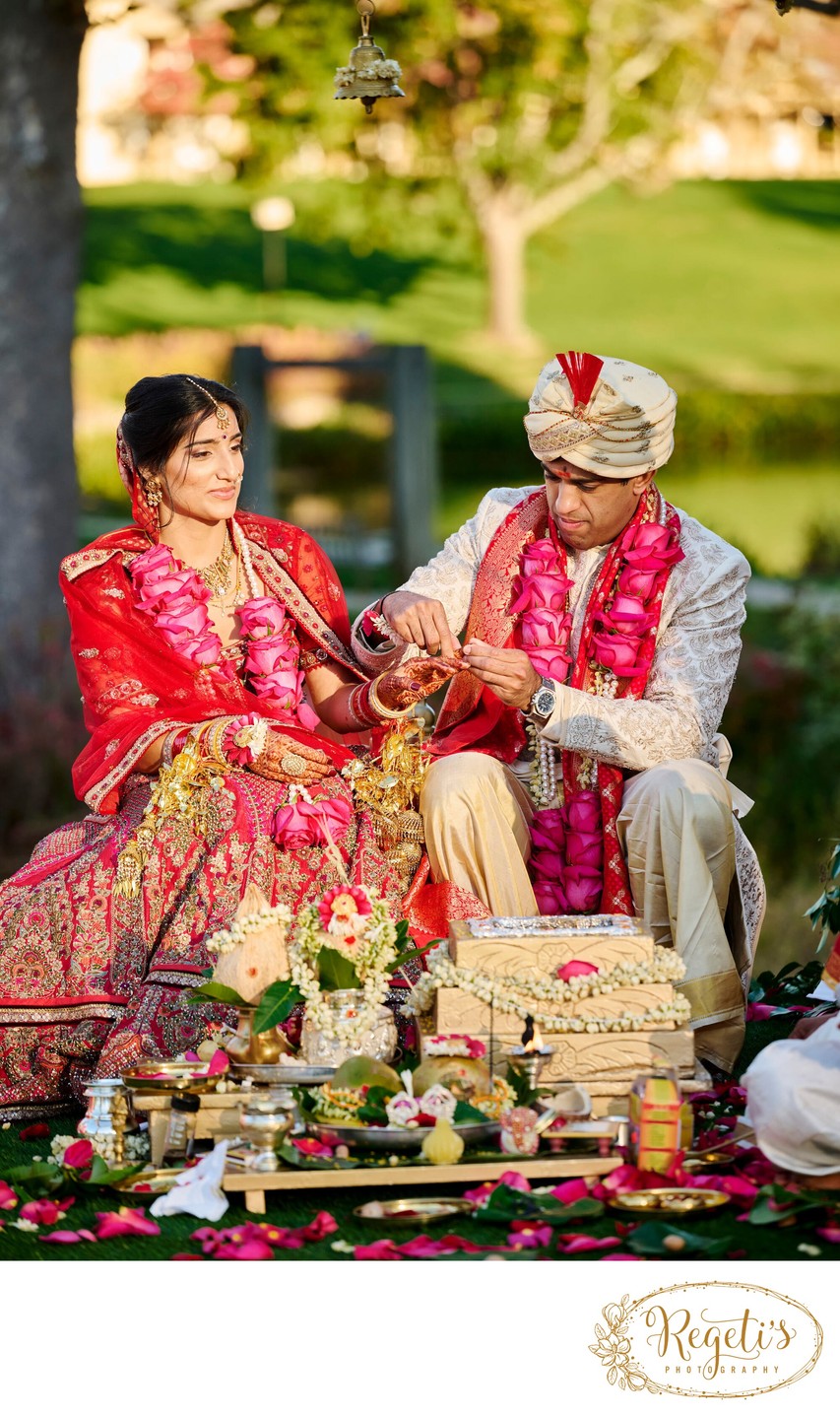 Anjali and Manish’s Romantic Straight-Out-of-Bollywood Wedding on the Lawn at the Boars Head Resort in Charlottesville, Virginia