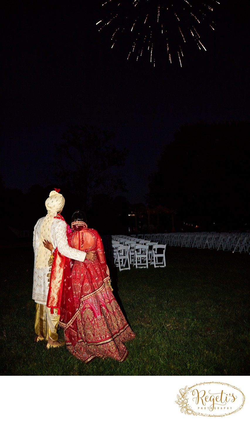 Anjali and Manish’s Romantic Straight-Out-of-Bollywood Wedding on the Lawn at the Boars Head Resort in Charlottesville, Virginia