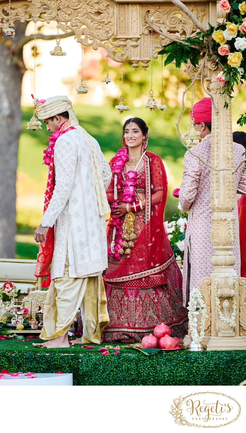 Anjali and Manish’s Romantic Straight-Out-of-Bollywood Wedding on the Lawn at the Boars Head Resort in Charlottesville, Virginia