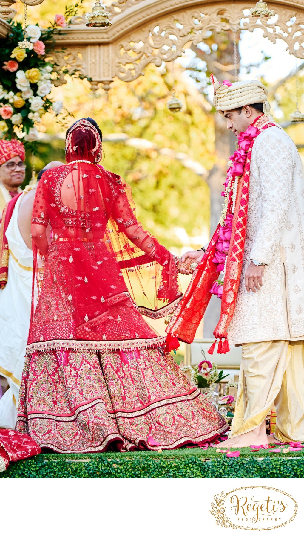 Anjali and Manish’s Romantic Straight-Out-of-Bollywood Wedding on the Lawn at the Boars Head Resort in Charlottesville, Virginia