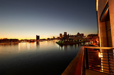 Harbour view from Four Seasons, Wedding Venue in Baltimore