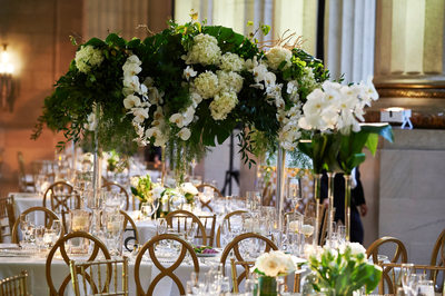 Wedding Reception Table Arrangement 