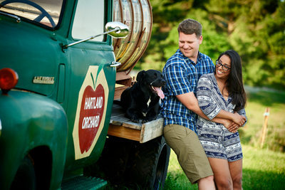 Sameera and Travis Engagement Session in Virginia