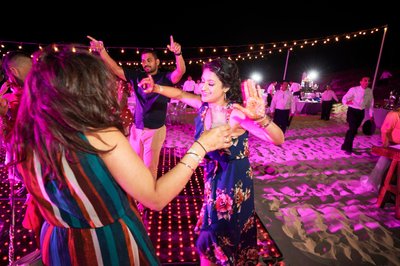 Anuj and Shruthi’s Beach Party