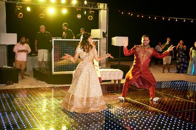 Anuj and Shruthi’s Beach Party