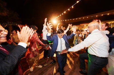 Shruthi and Arjun’s Beautiful Outdoor Wedding Reception at Amelia Island, Florida