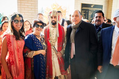 Amit and Lali’s Sikh Wedding Ceremony at The Guru Gobind Singh Foundation