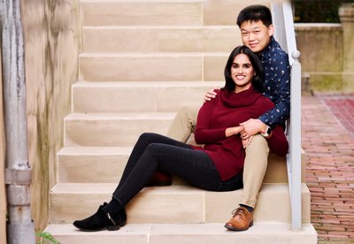 Anjali and Eric - Engagement Session in Alexandria, Virginia