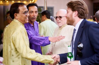 Wedding mehndi event celebrations and ceremony at bride’s private residence in Charlottesville, Virginia