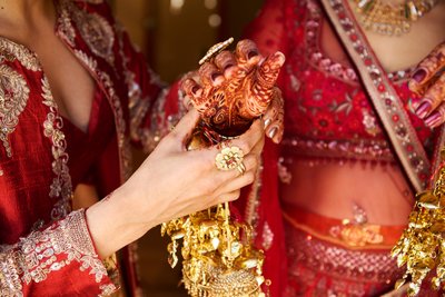 Anjali and Manish’s Romantic Straight-Out-of-Bollywood Wedding on the Lawn at the Boars Head Resort in Charlottesville, Virginia