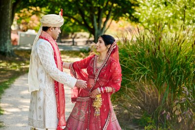 Anjali and Manish’s Romantic Straight-Out-of-Bollywood Wedding on the Lawn at the Boars Head Resort in Charlottesville, Virginia