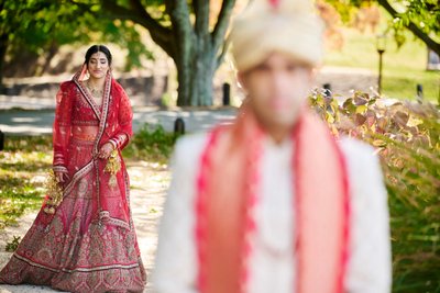 Anjali and Manish’s Romantic Straight-Out-of-Bollywood Wedding on the Lawn at the Boars Head Resort in Charlottesville, Virginia