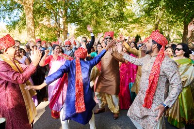 Anjali and Manish’s Romantic Straight-Out-of-Bollywood Wedding on the Lawn at the Boars Head Resort in Charlottesville, Virginia