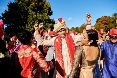 Anjali and Manish’s Romantic Straight-Out-of-Bollywood Wedding on the Lawn at the Boars Head Resort in Charlottesville, Virginia