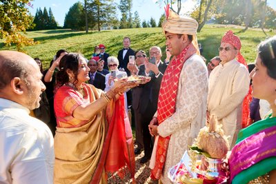 Anjali and Manish’s Romantic Straight-Out-of-Bollywood Wedding on the Lawn at the Boars Head Resort in Charlottesville, Virginia